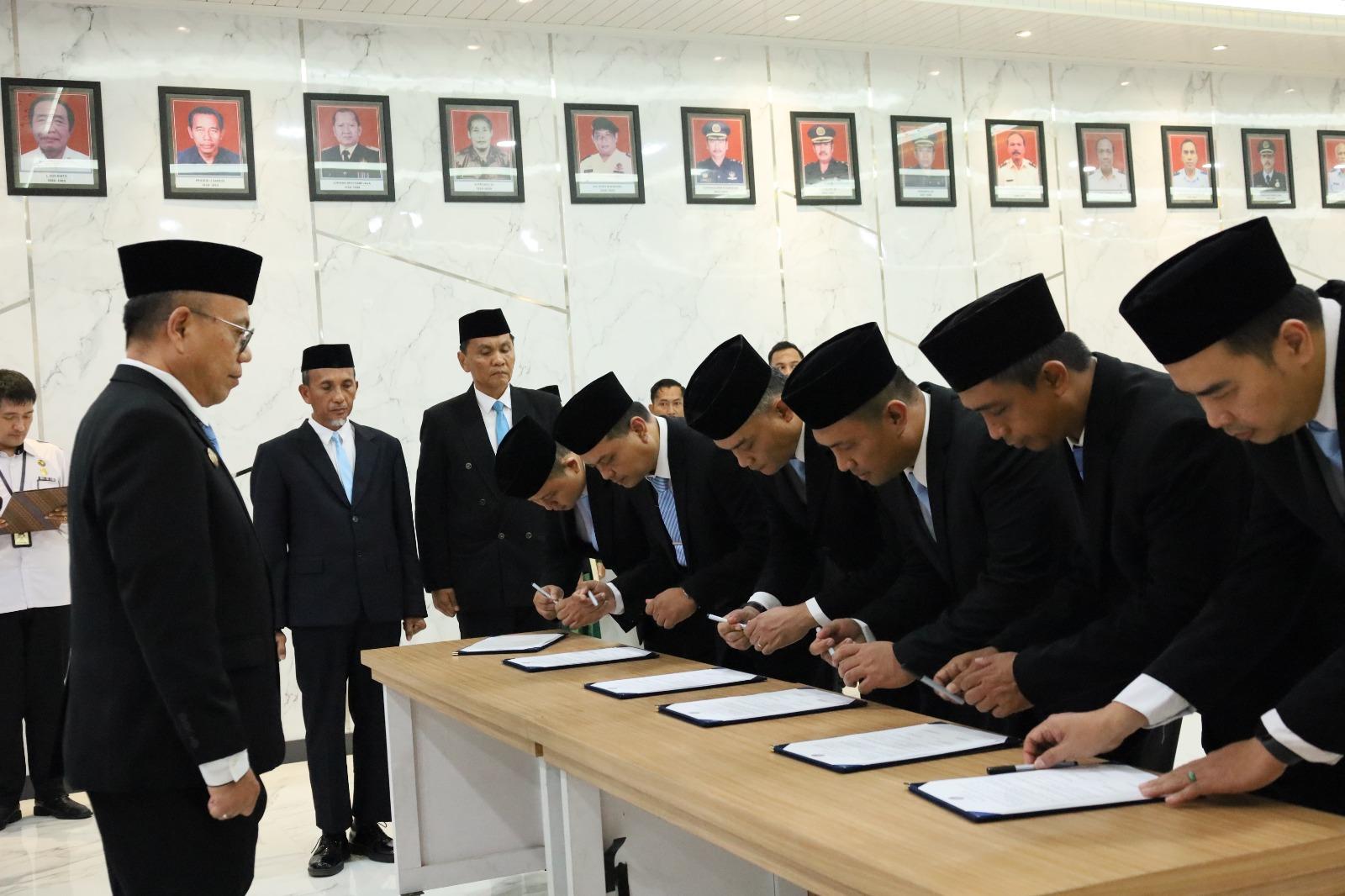 Rudy Prasetyo Resmi Jabat Kepala Rudenim Makassar, Kanwil Ditjenim Sulsel Gelar Pelantikan