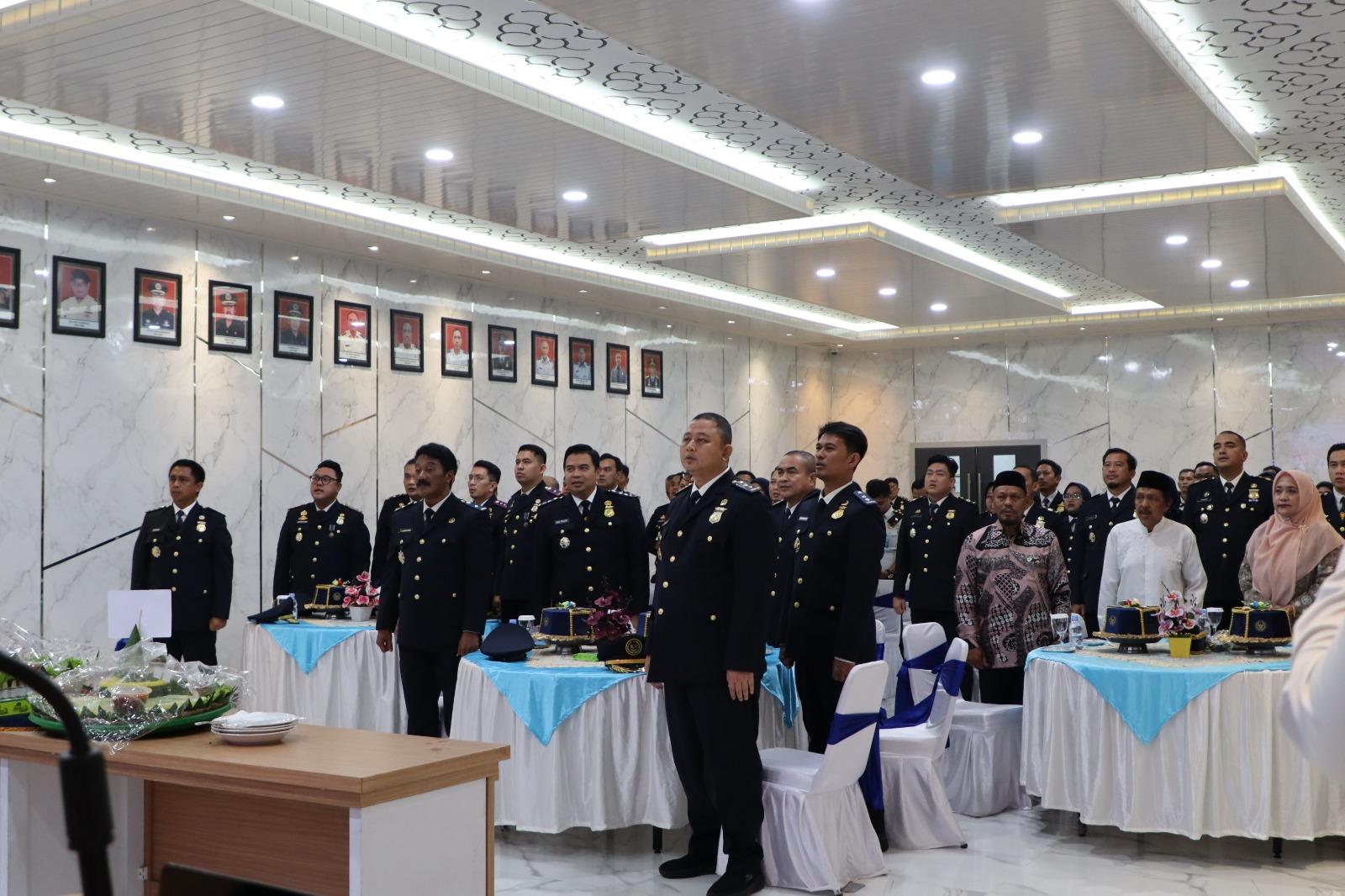 Peringati HBI Ke-76, Karudenim Makassar Hadiri Syukuran Terpusat dan Peresmian Kantor Imigrasi Baru Secara Virtual